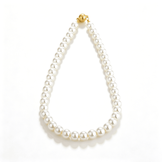 The Ever P. dainty pearl choker collection, featuring romantic butterfly motifs and premium pearls for women.