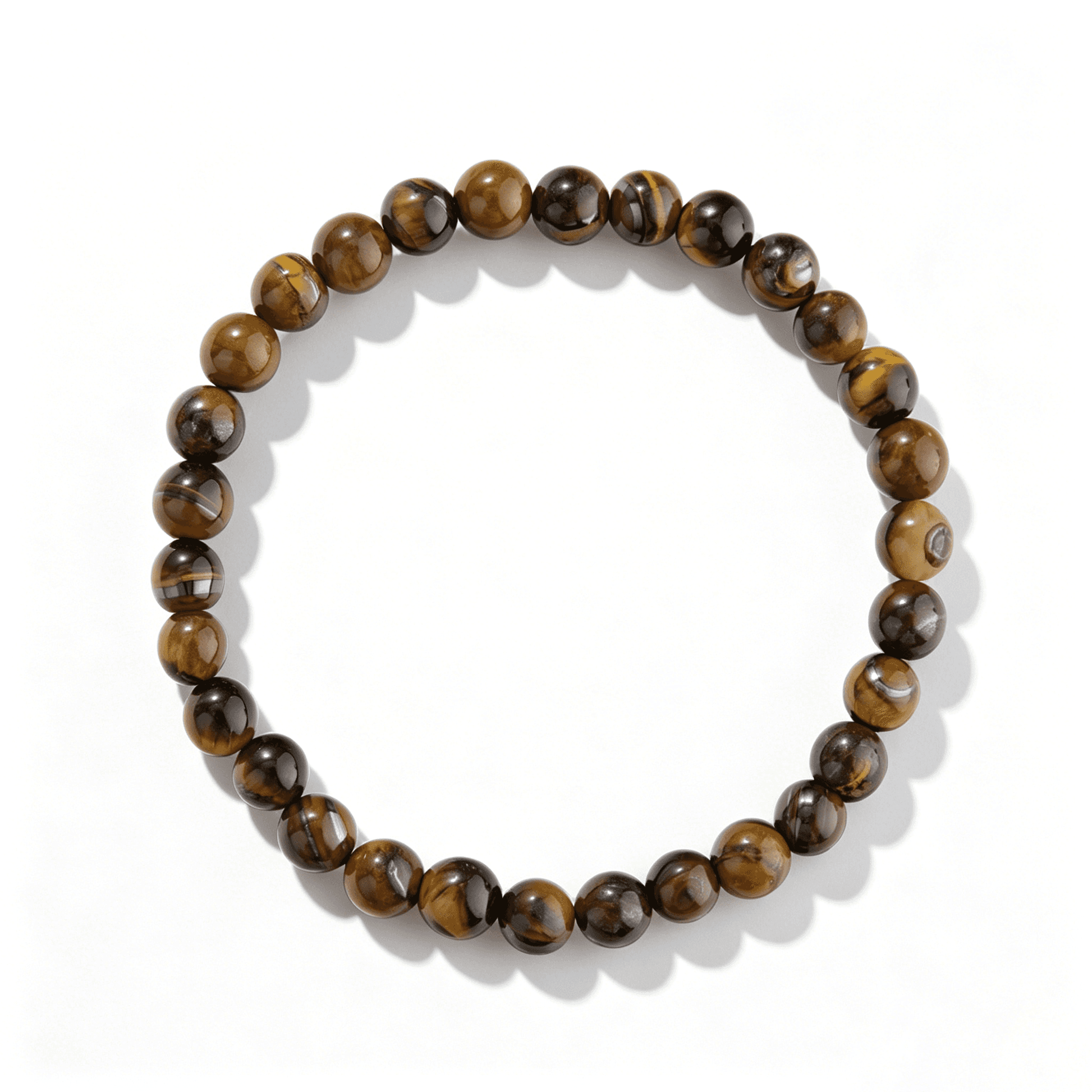 The circular symmetry of the Ever P. agate bracelet, reflecting Eastern balance.
