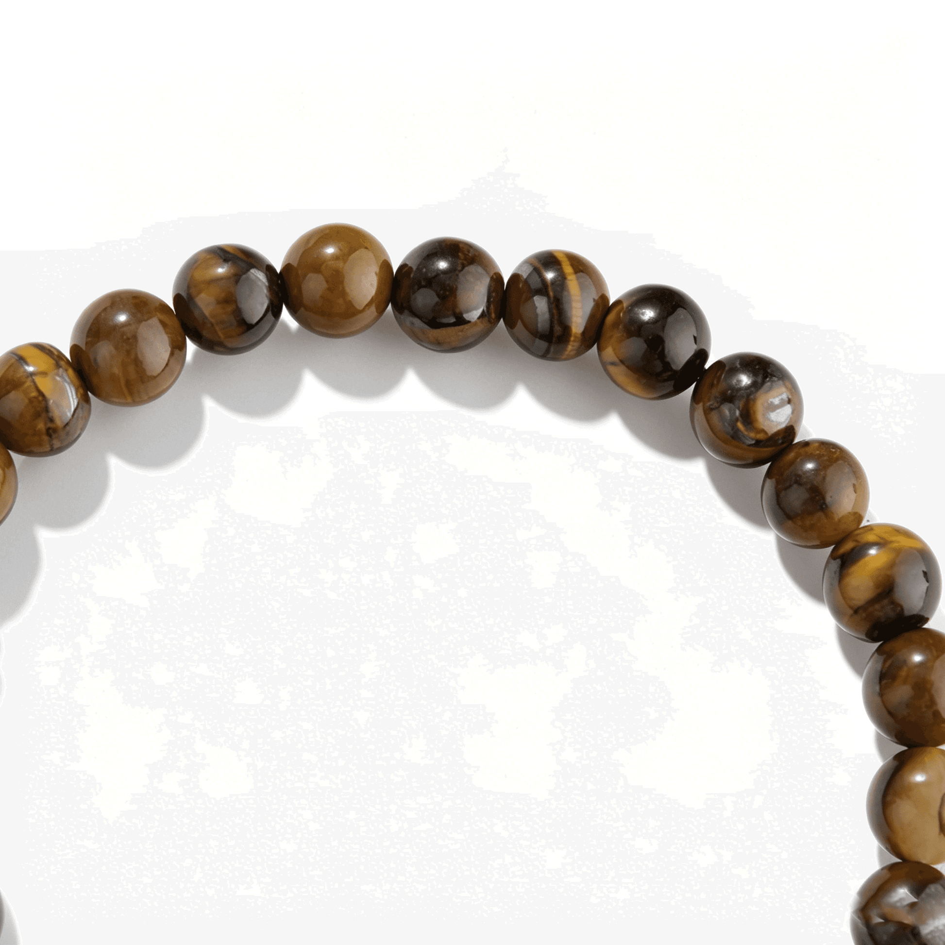 Detailed texture of the high-quality beads in the Ever P. crystal bracelet collection.