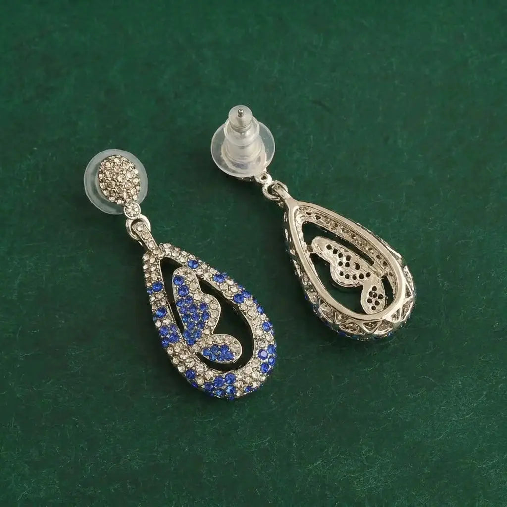 Ethereal fairycore aesthetic dangling butterfly earrings by Ever P.