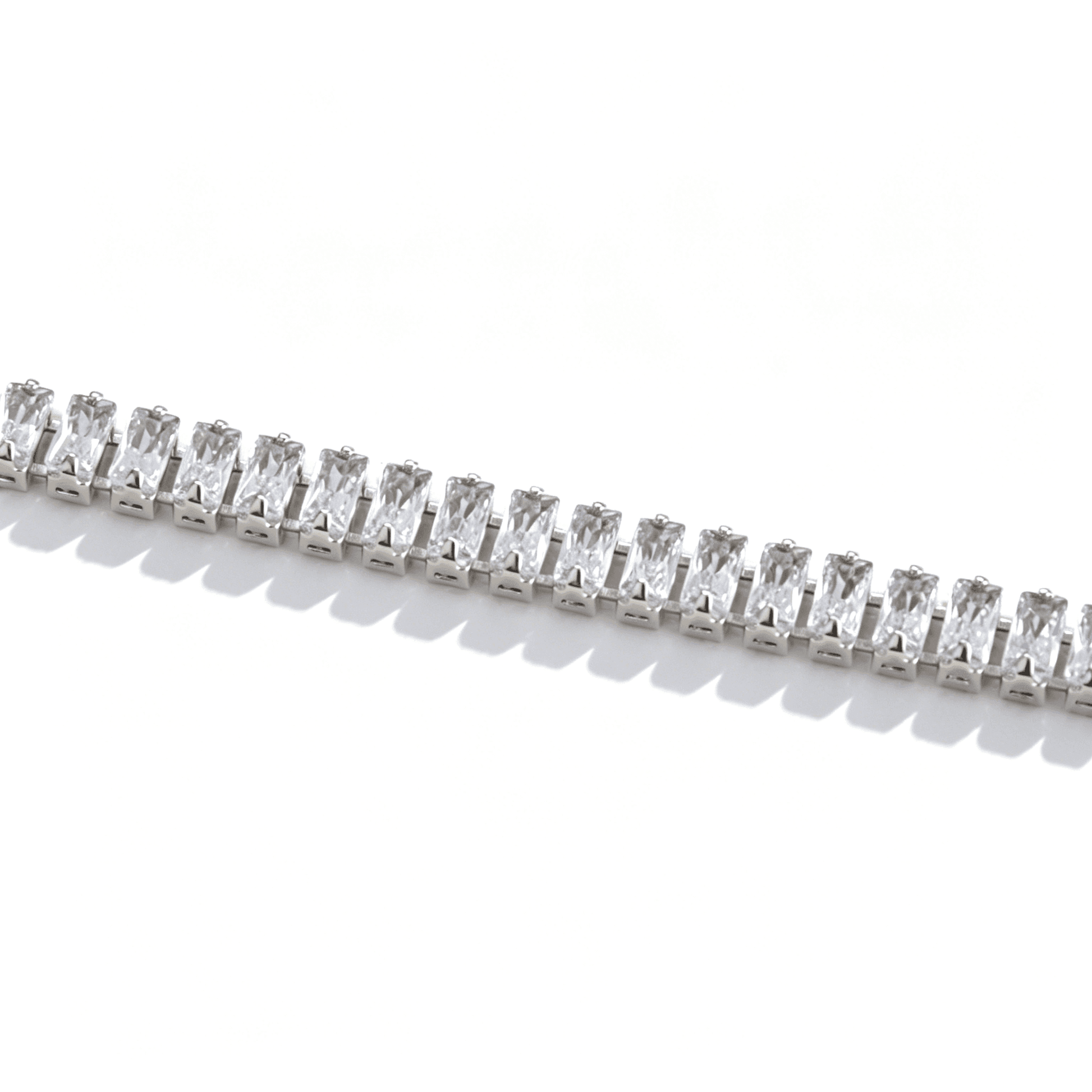 The radiant sparkle of Ever P. tennis bracelet for small wrists, featuring high-clarity cubic zirconia stones.
